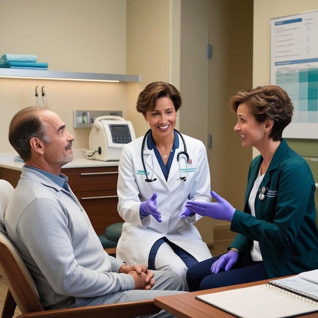 Clinical evaluation and care for allergy-related skin irritation and rashes.