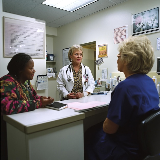 A patient at AI-X Wellness in Plano, TX, for a diabetes management consultation